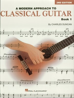 cover image of A Modern Approach to Classical Guitar  (Music Instruction)